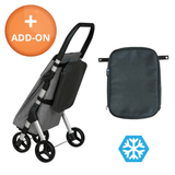 Muuvi Up Texture indkøbsvogn - Grå