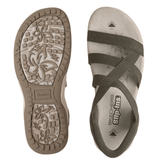 Skechers slip-in damesandal - Grøn