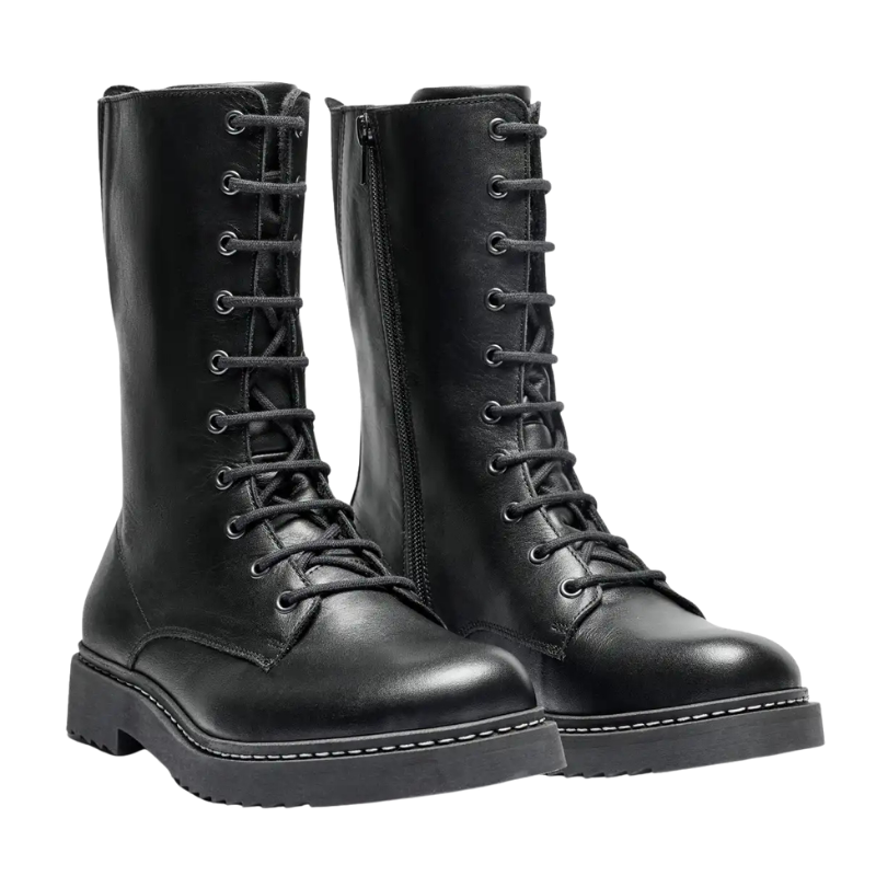 New Feet bota de mujer alta - Negro