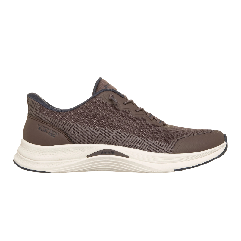 Skechers slip-in zapatilla de mujer - Marrón
