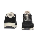 Zapatos nubuck de velour 'Jenna' en negro