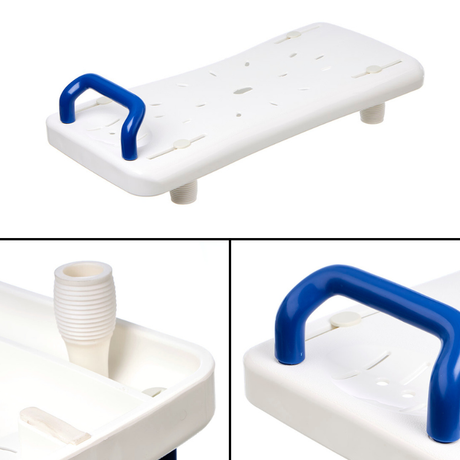 Bandeja de baño para bañera con asa