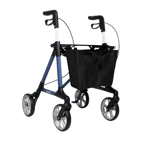 Ella carbon rollator - Blå