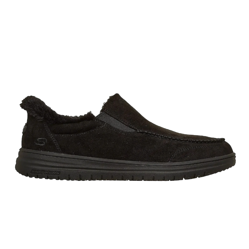 Skechers slip-in pantuflas para hombre – Negro