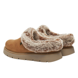 Skechers zapatillas de casa para mujer - Marrón