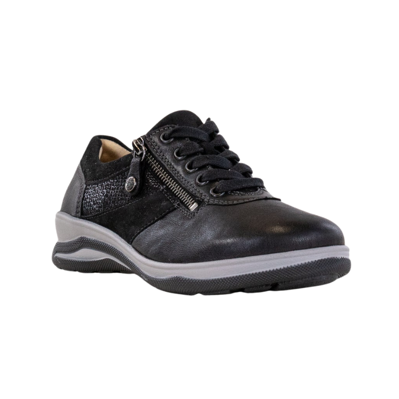 Fidelio sneaker de mujer con stretch - Negro