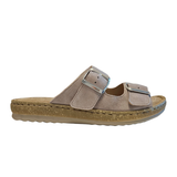 Relaxshoe zapatilla para mujer - Gris cálido