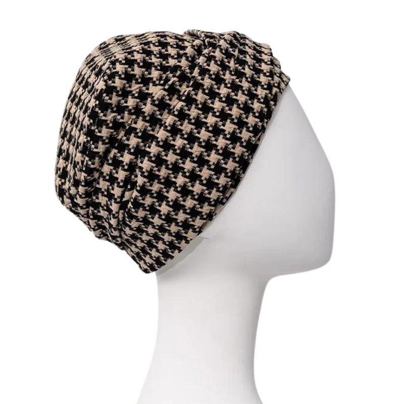 Lea turbante - Negro Beige