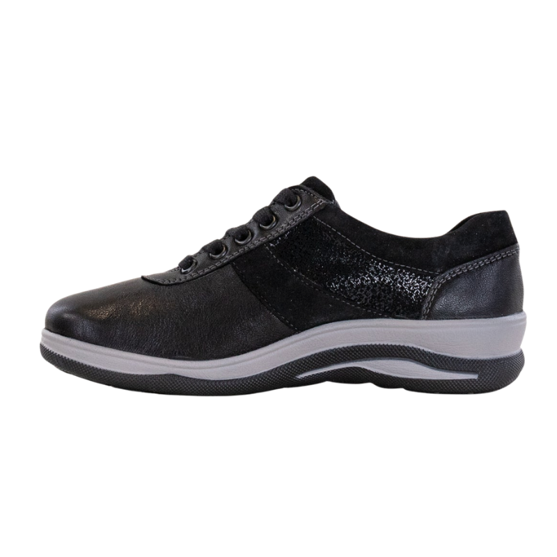 Fidelio sneaker de mujer con stretch - Negro