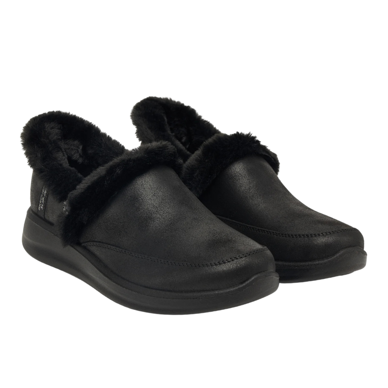 Skechers slip-in pantuflas para mujer - Negro
