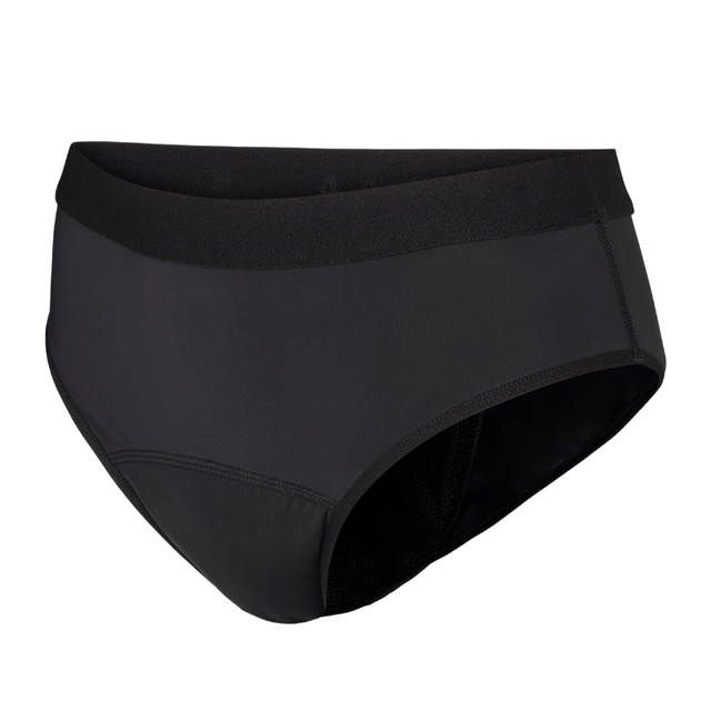 Inkontinens trusse i mikrofiber - Sort