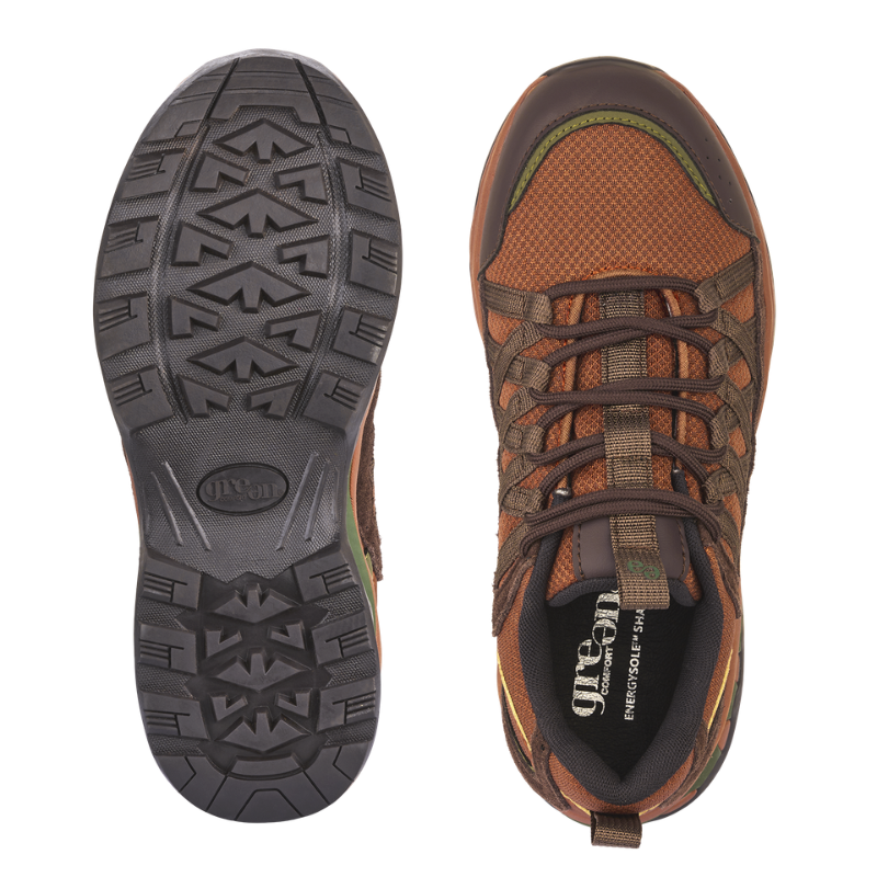 Green Comfort Outdoor sneaker para mujer - Marrón