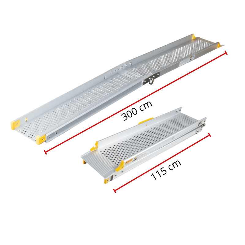 Teleskop rampe - 300 cm