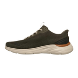 Skechers slip - in herrresko - Oliven