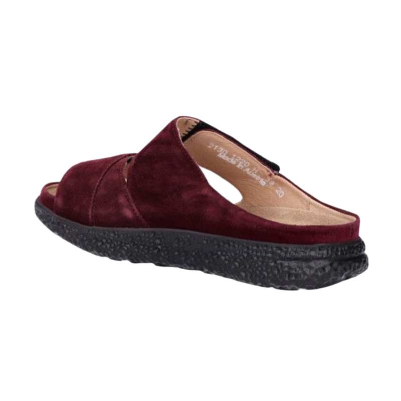 Sandalia tipo slipper para mujer Hartjes - color berenjena