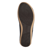 Waldläufer damesandal - Marineblå