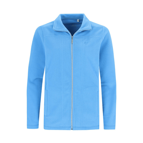 Cardigan i fleece til damer - Lyseblå