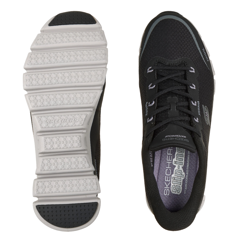 Skechers slip-in sneaker para mujer - Negro