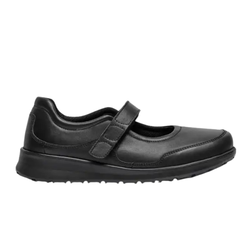 New Feet ballerina con velcro - Negro