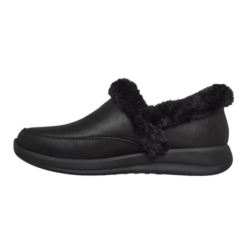 Skechers slip-in pantuflas para mujer - Negro