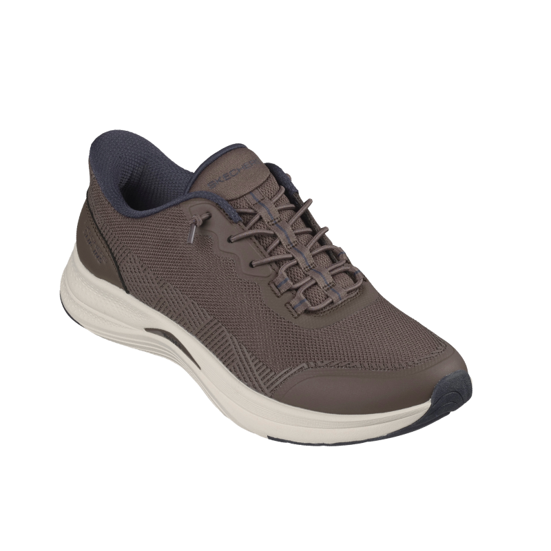 Skechers slip-in zapatilla de mujer - Marrón