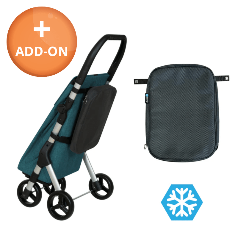 Muuvi Up Texture indkøbsvogn - Turkis