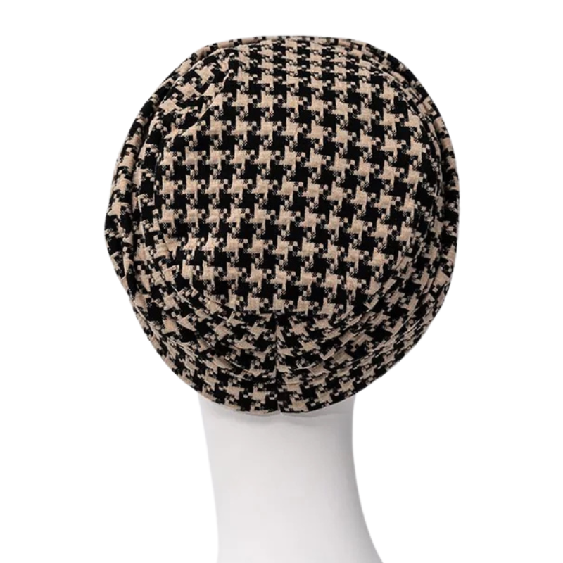 Lea turbante - Negro Beige