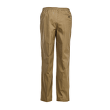 Lette bukser med elastikkant - Oliven