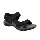 Rohde fleksibel herresandal - Sort