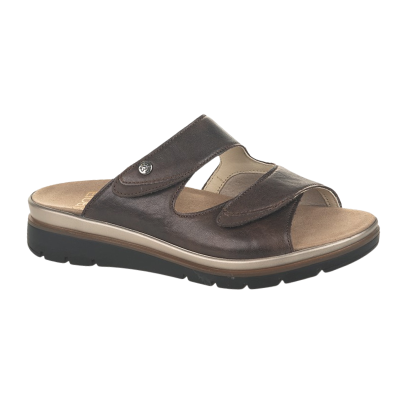 Fidelio zapatillas para mujer - Marrón oscuro