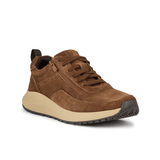 Green Comfort let herresneaker - Cognac