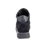 Bota de mujer en Nubuck, Negro, Waldläufer