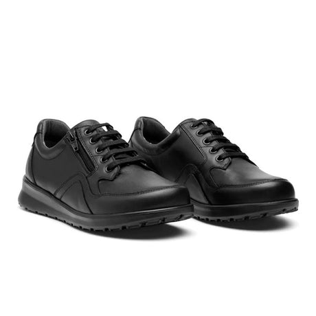 Damesko, Sort skind, New Feet - Seniorshop