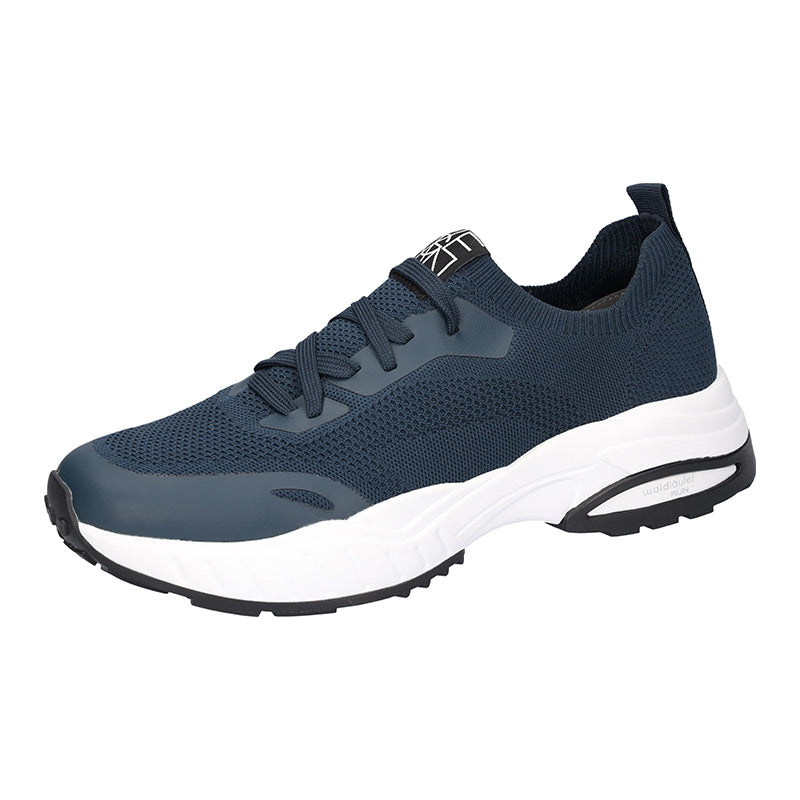 Waldläufer sporty herresneaker - Støvet blå