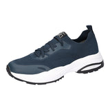 Waldläufer sporty herresneaker - Støvet blå