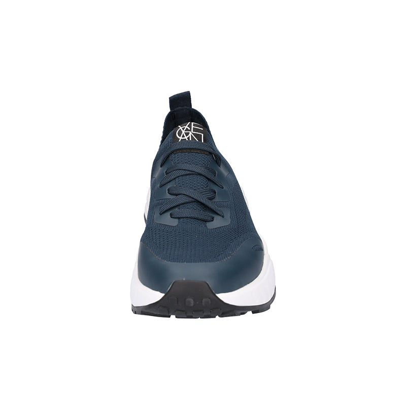 Waldläufer sporty herresneaker - Støvet blå