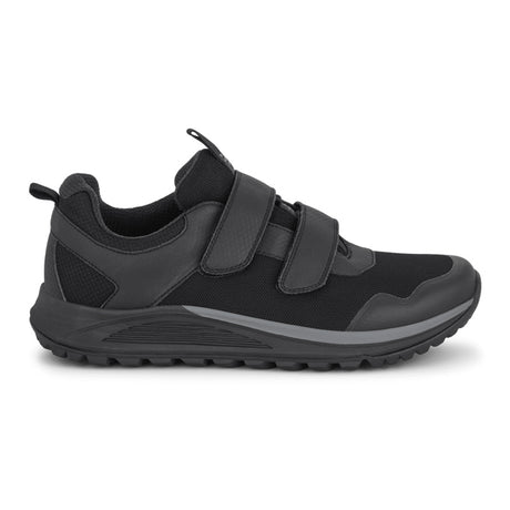 Green Comfort herresko med velcro - Sort