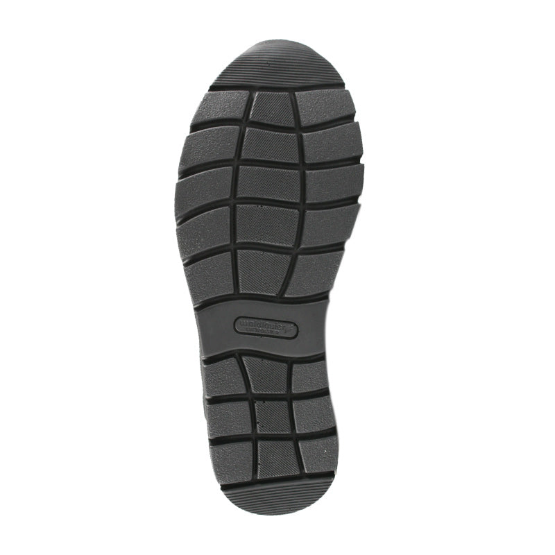 Damesneaker, Negro con estampado, Waldläufer
