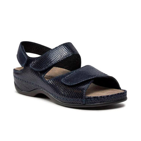 Sandalia para mujer, Azul medianoche, Berkemann