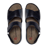 Sandalia para mujer, Azul medianoche, Berkemann