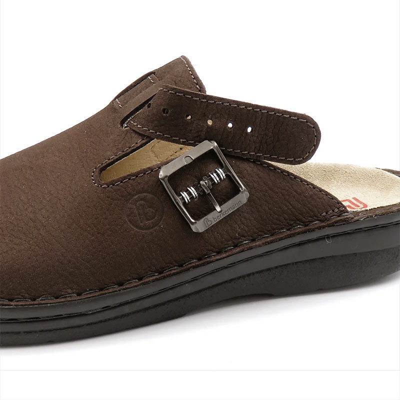 Berkemann herreslipper - Mørkebrun