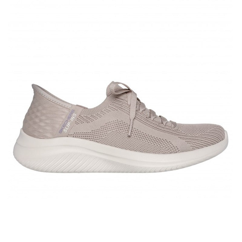 Skechers slip-in damesneaker - Beige
