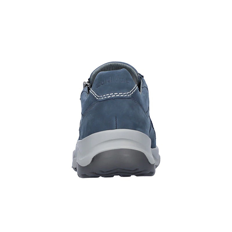 Zapatilla de hombre, azul empolvado, Waldläufer