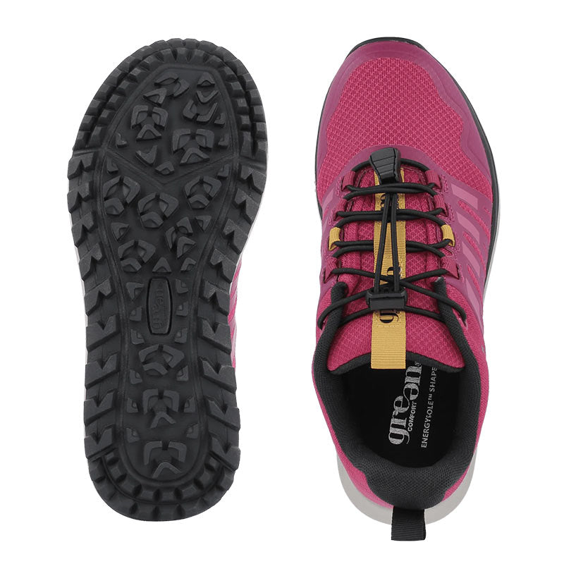 Green Comfort outdoor damesneaker - Pink