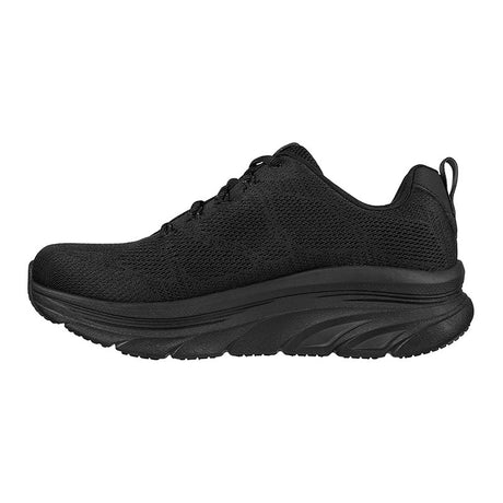 Skechers vandtæt damesneaker - Sort