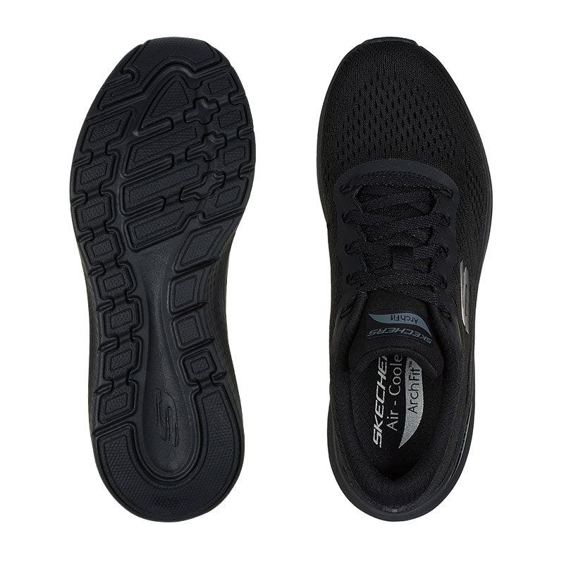 Zapatilla Arch Fit de mujer, negro, Skechers