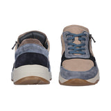 Waldläufer herresneaker - Beige/Blå