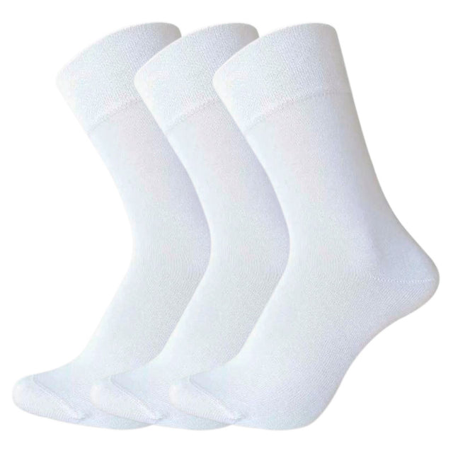 Calcetines de bambú para diabéticos - Blancos