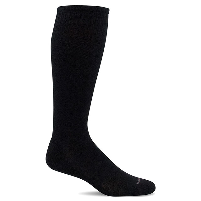 Støttestrømpe til herrer - Featherweight Black