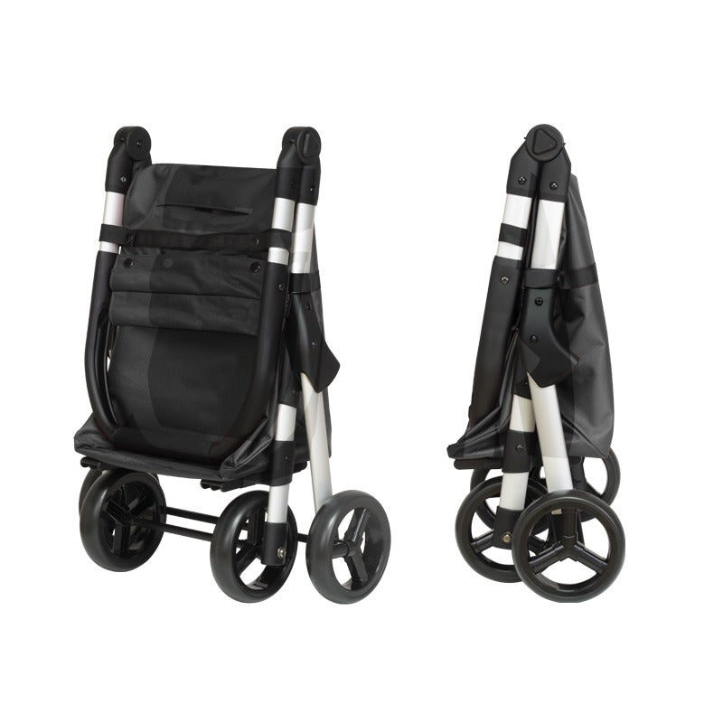 Muuvi Up carrito de compras, Negro